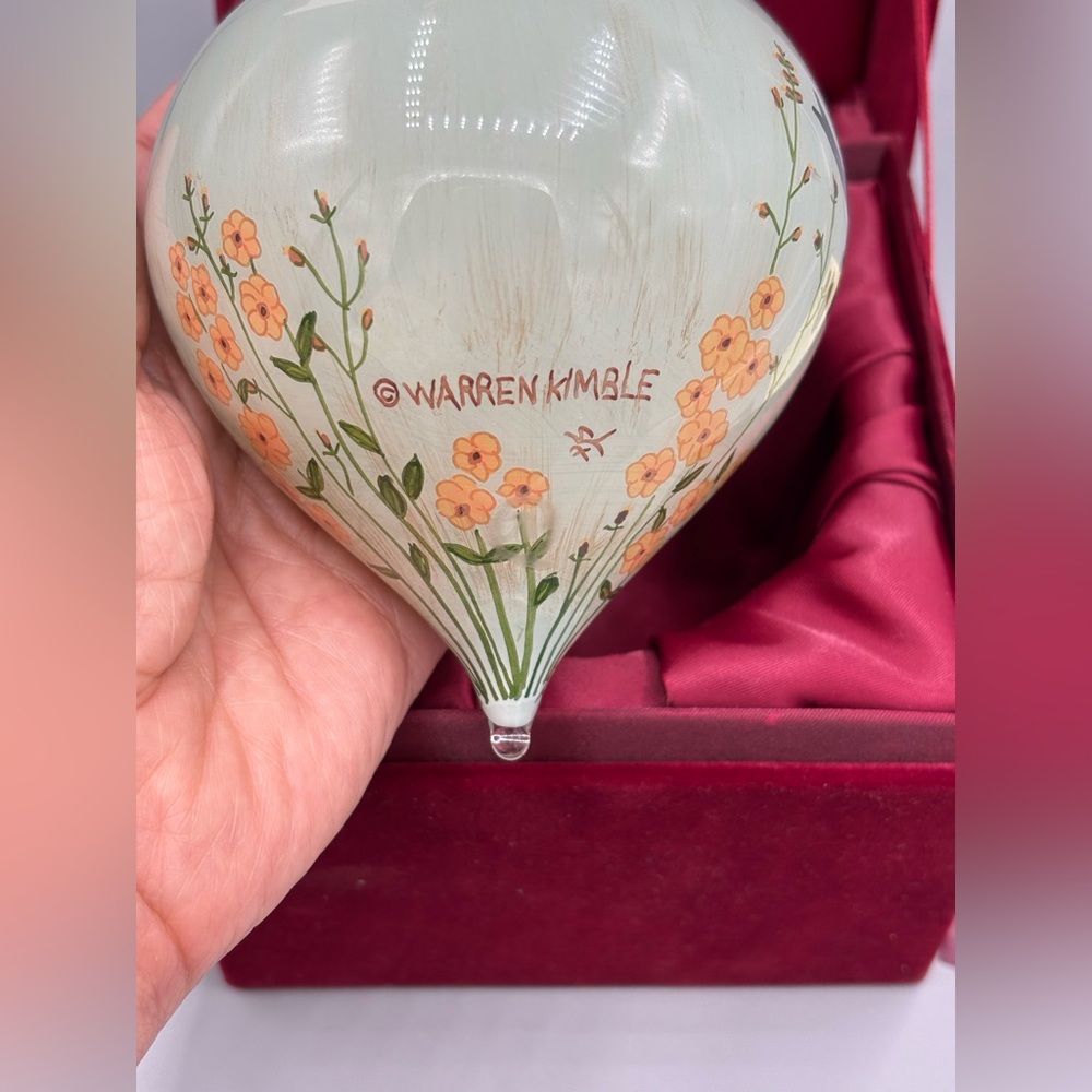 Warren Kimble Hand-Painted Ornament - Picture 6 of 13